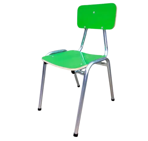 silla kinder verde