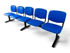 banqueta de espera 5 cuerpos