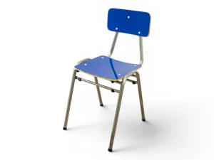 silla kinder azul