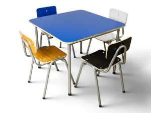 mesa y sillas kinder