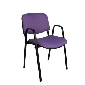 silla visita con apoya brazos